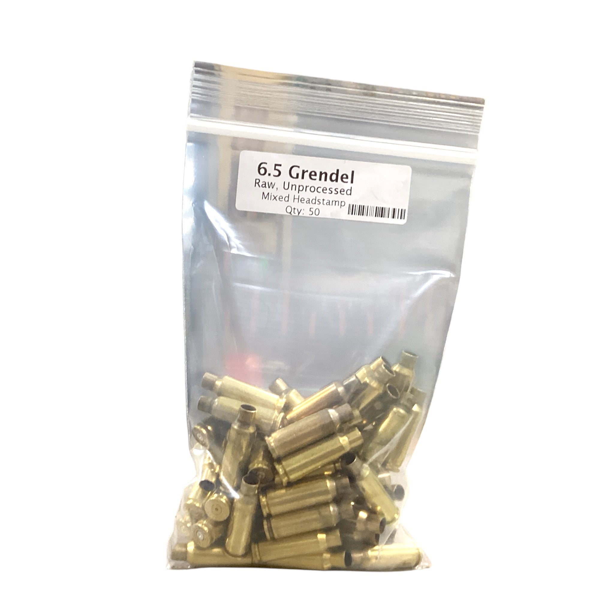 6.5 Grendel Bagged Brass