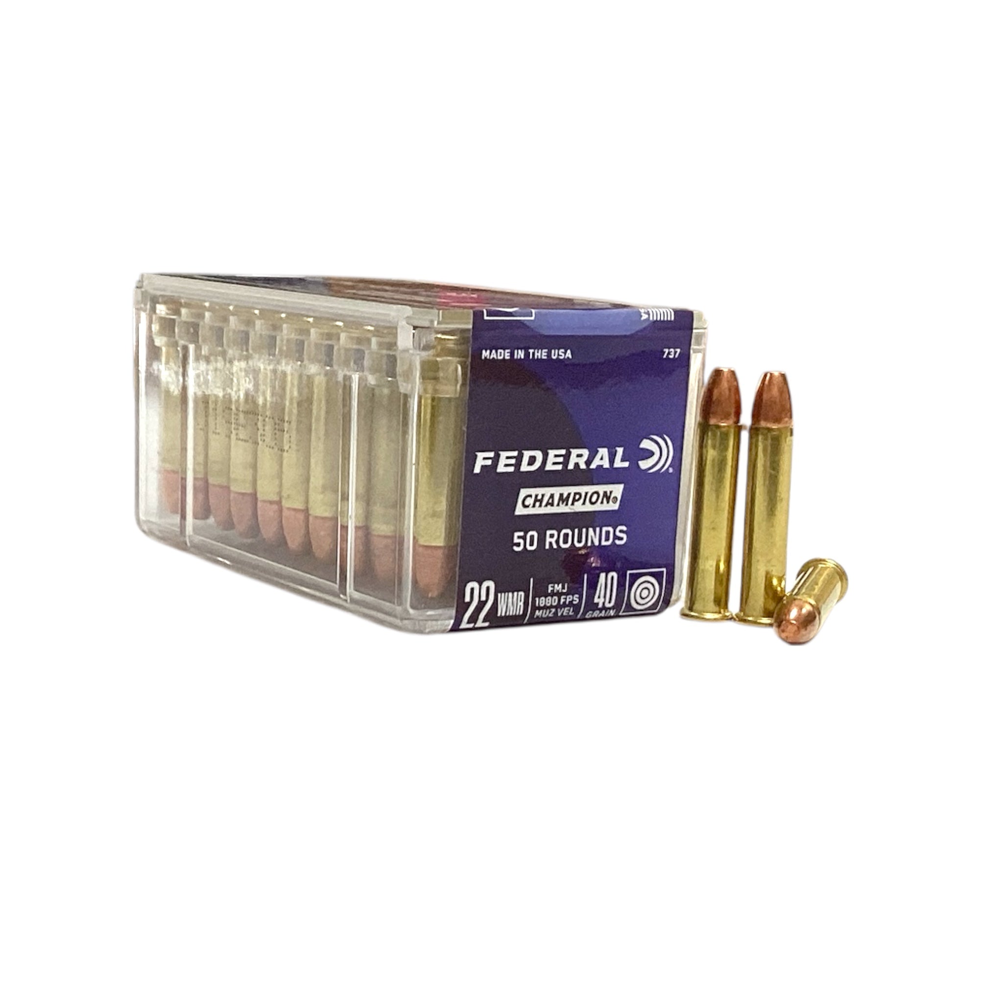 Federal .22 Win Mag Champion FMJ