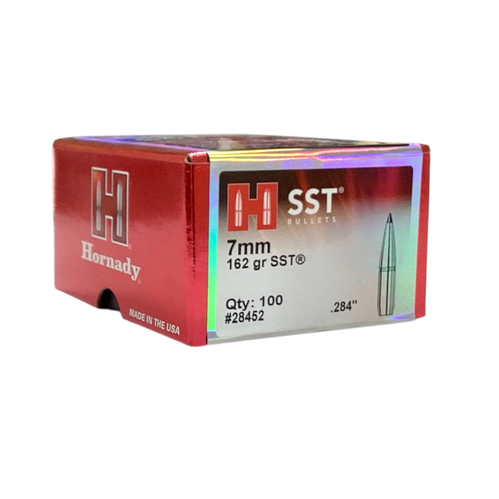 Hornady 7mm (.284) 162gr SST Projectiles #28452