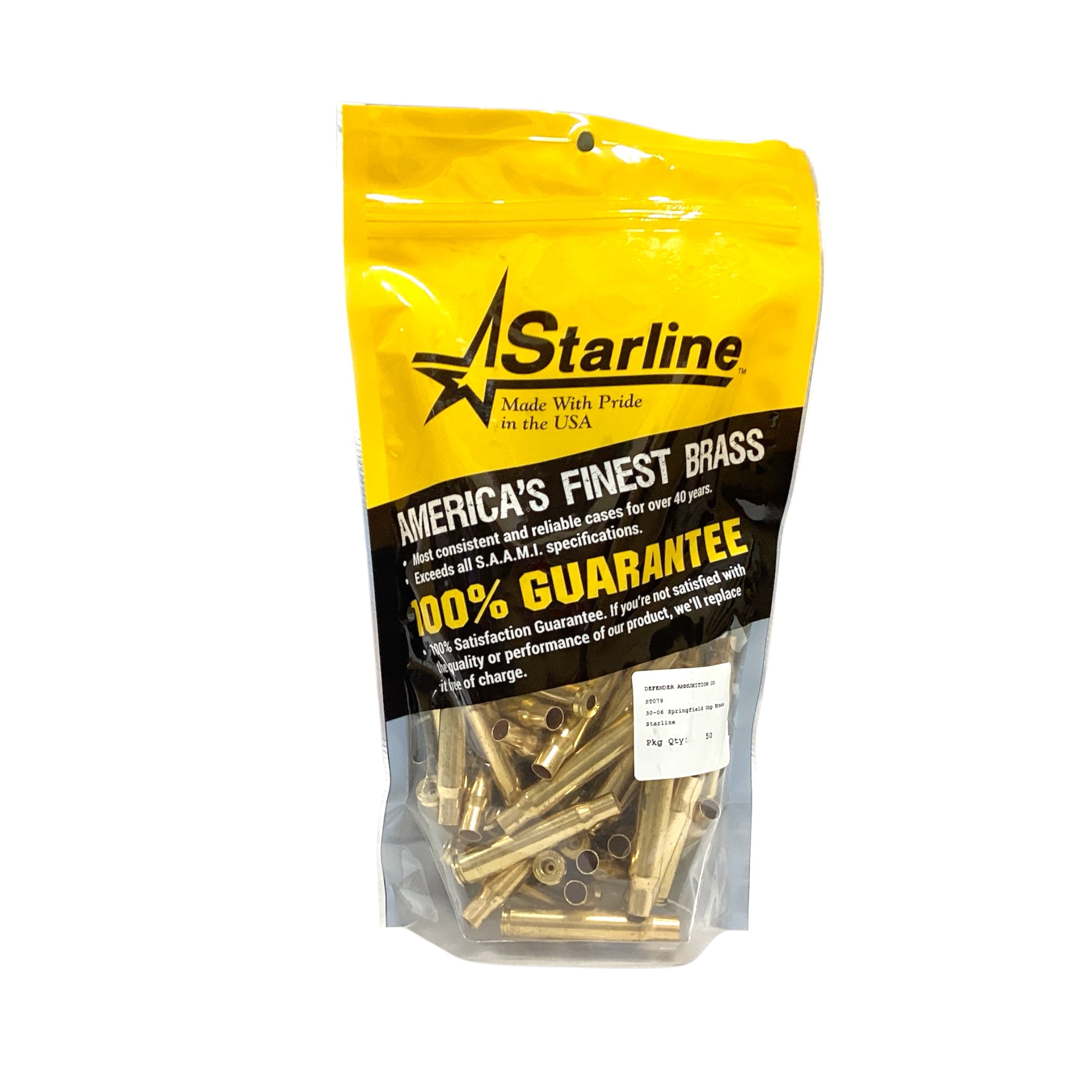 30-06 Bagged Brass New Starline