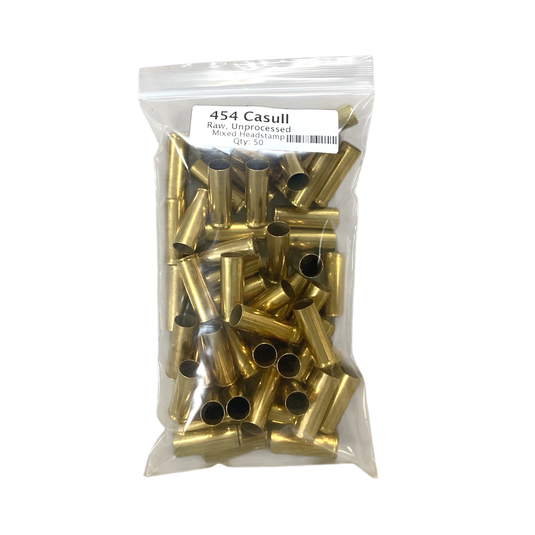 454 Casull Bagged Brass