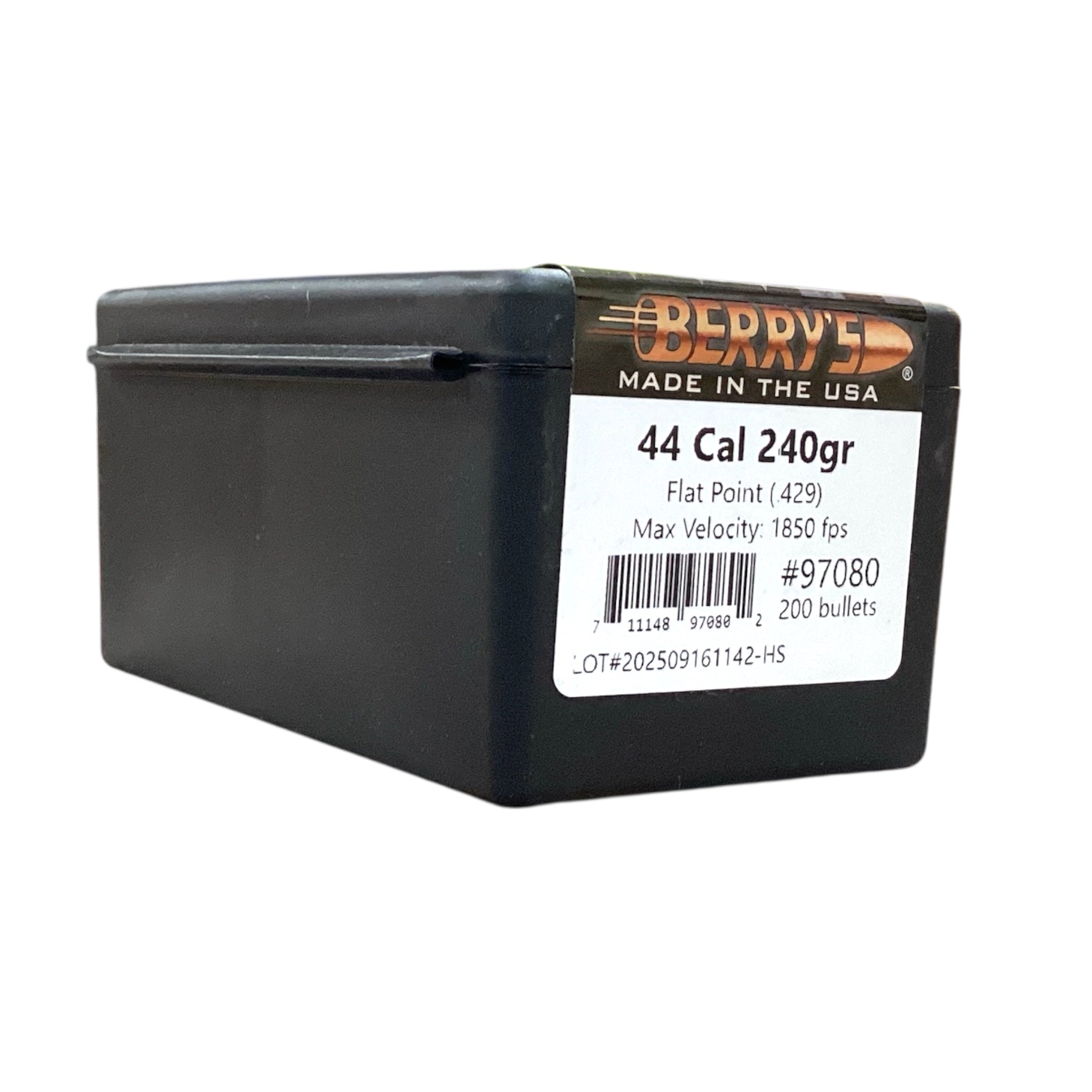 Berry's 44 Cal (.429) 240gr FP Projectiles #97080
