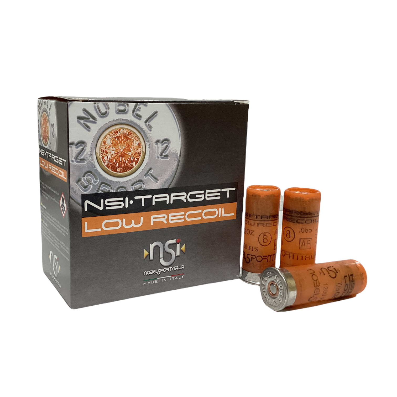 Nobelsport 12 gauge 2 3/4" 8 shot
