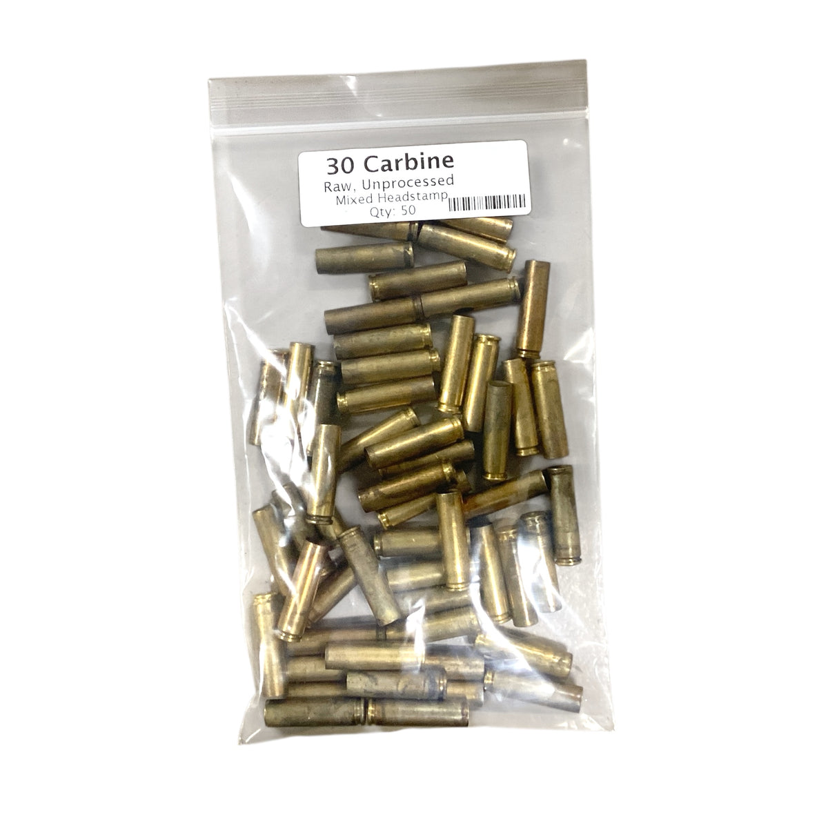 30 Carbine Bagged Brass