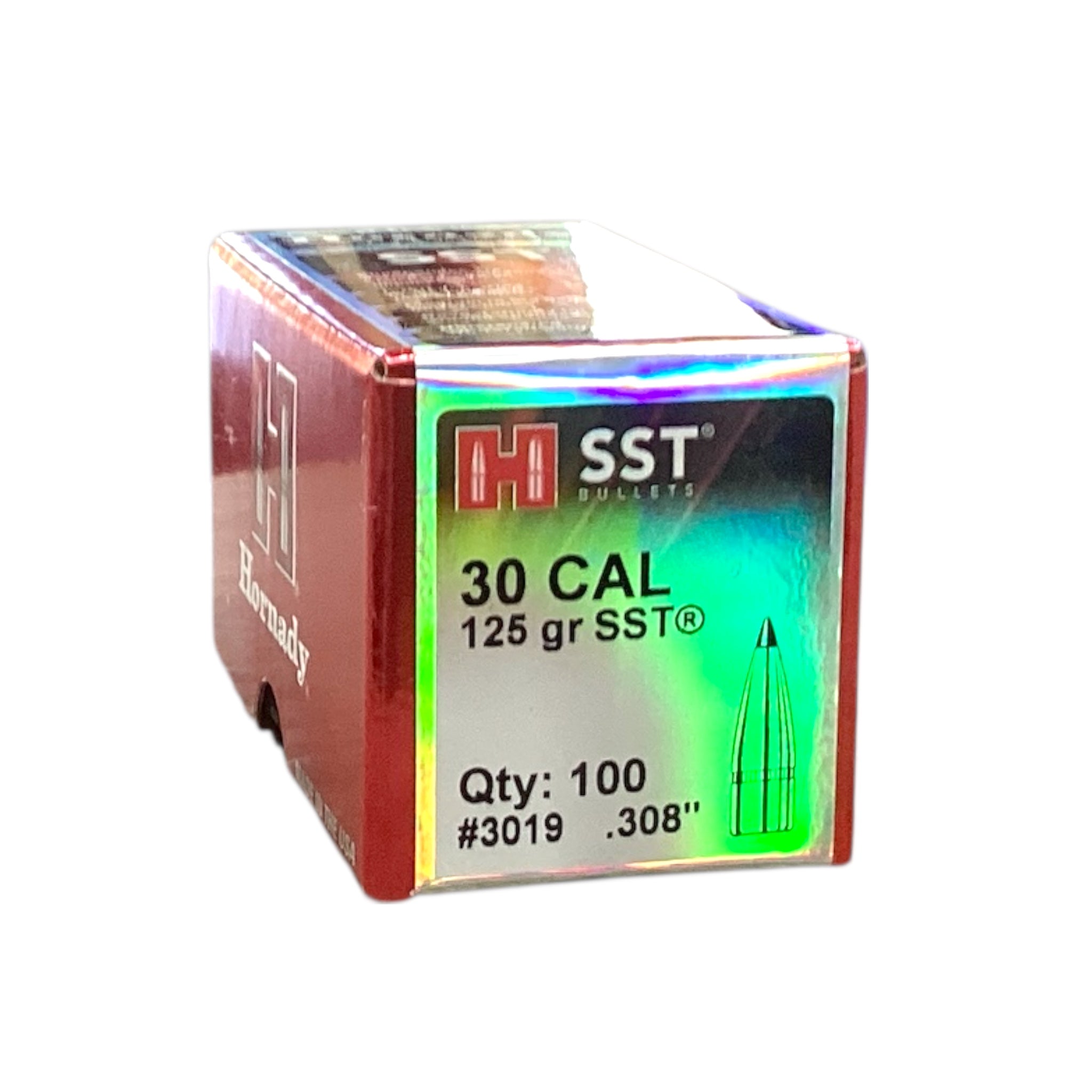 Hornady 30 Cal (.308) 125gr SST Projectiles #3019