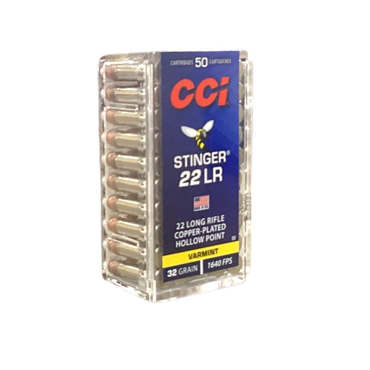 CCI Stinger .22 LR 32gr HP