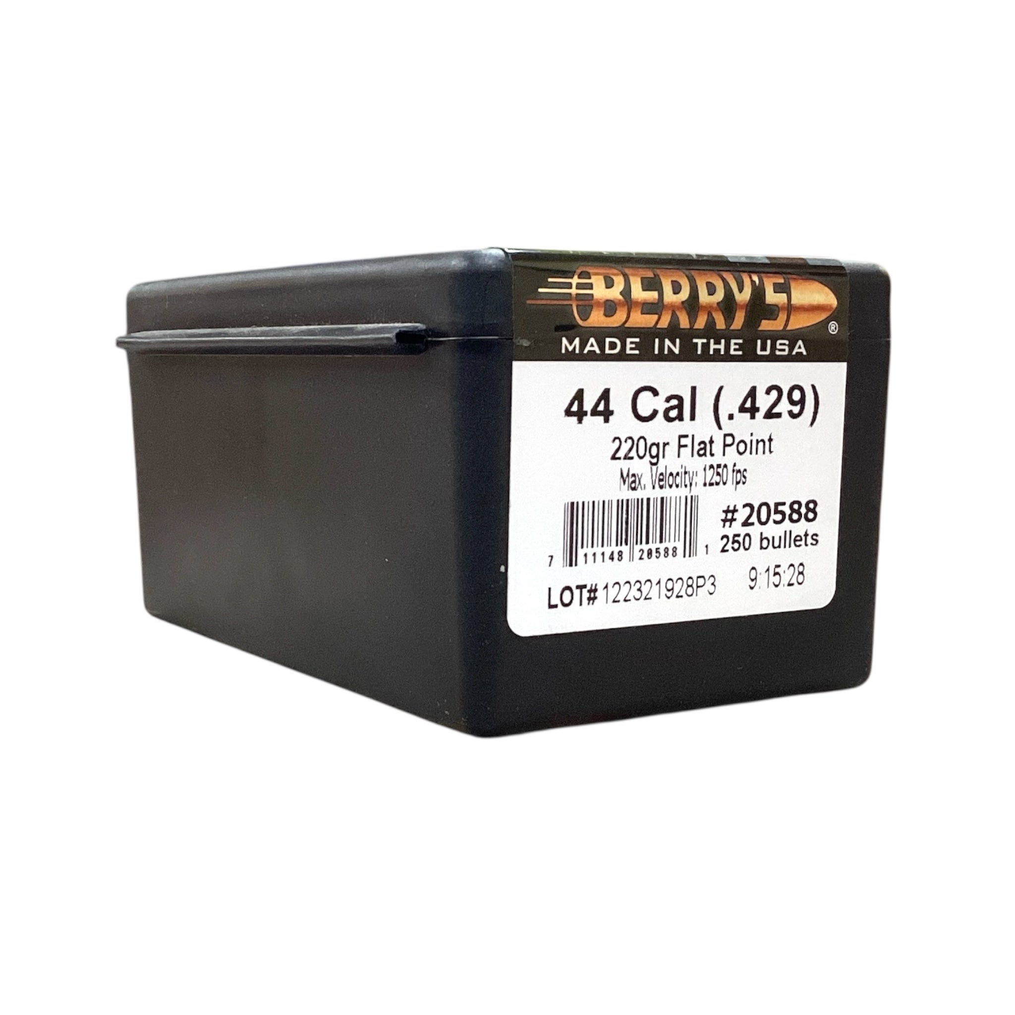 Berry's 44 Cal (.429) 220gr FP Projectiles #20588