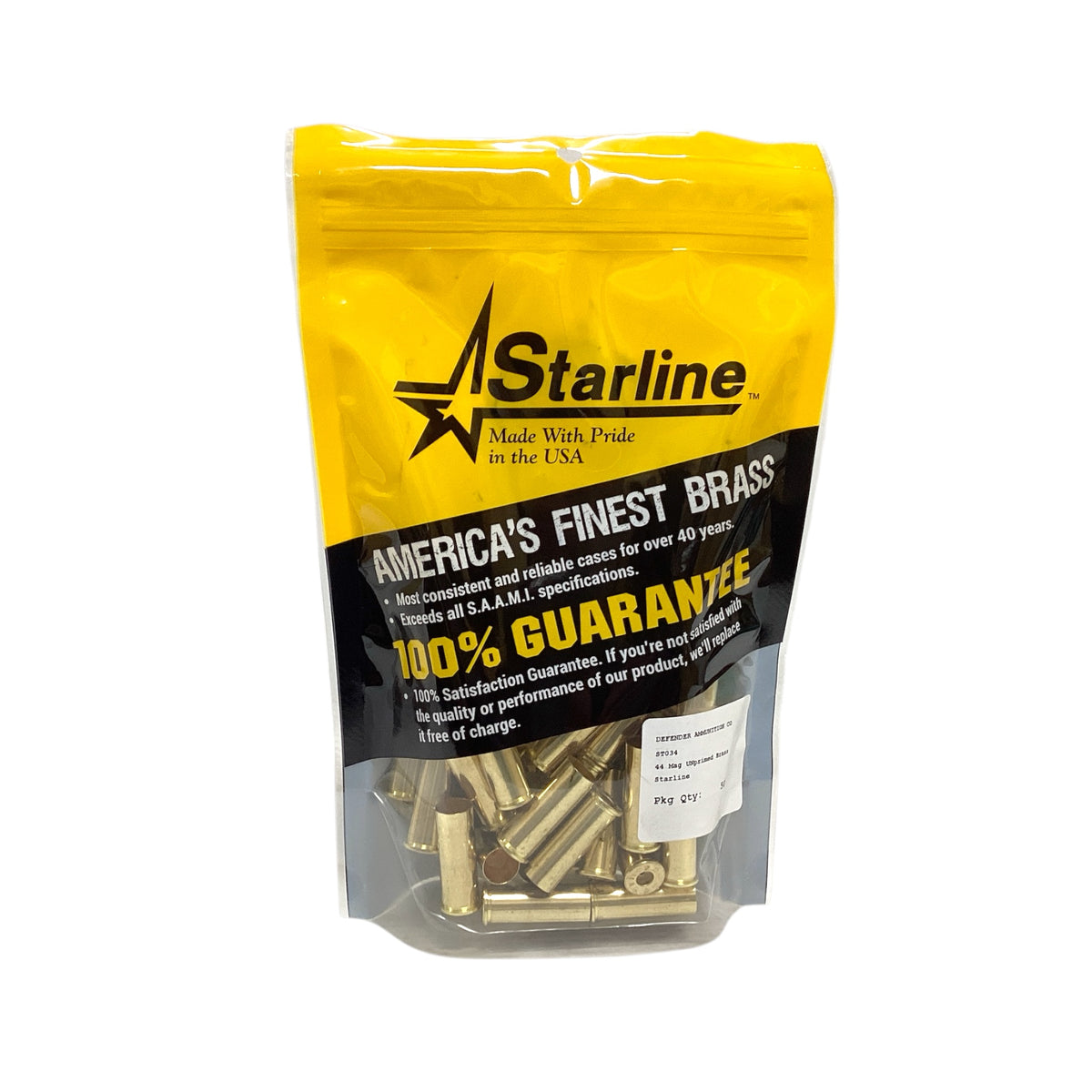 44 Magnum Bagged Brass