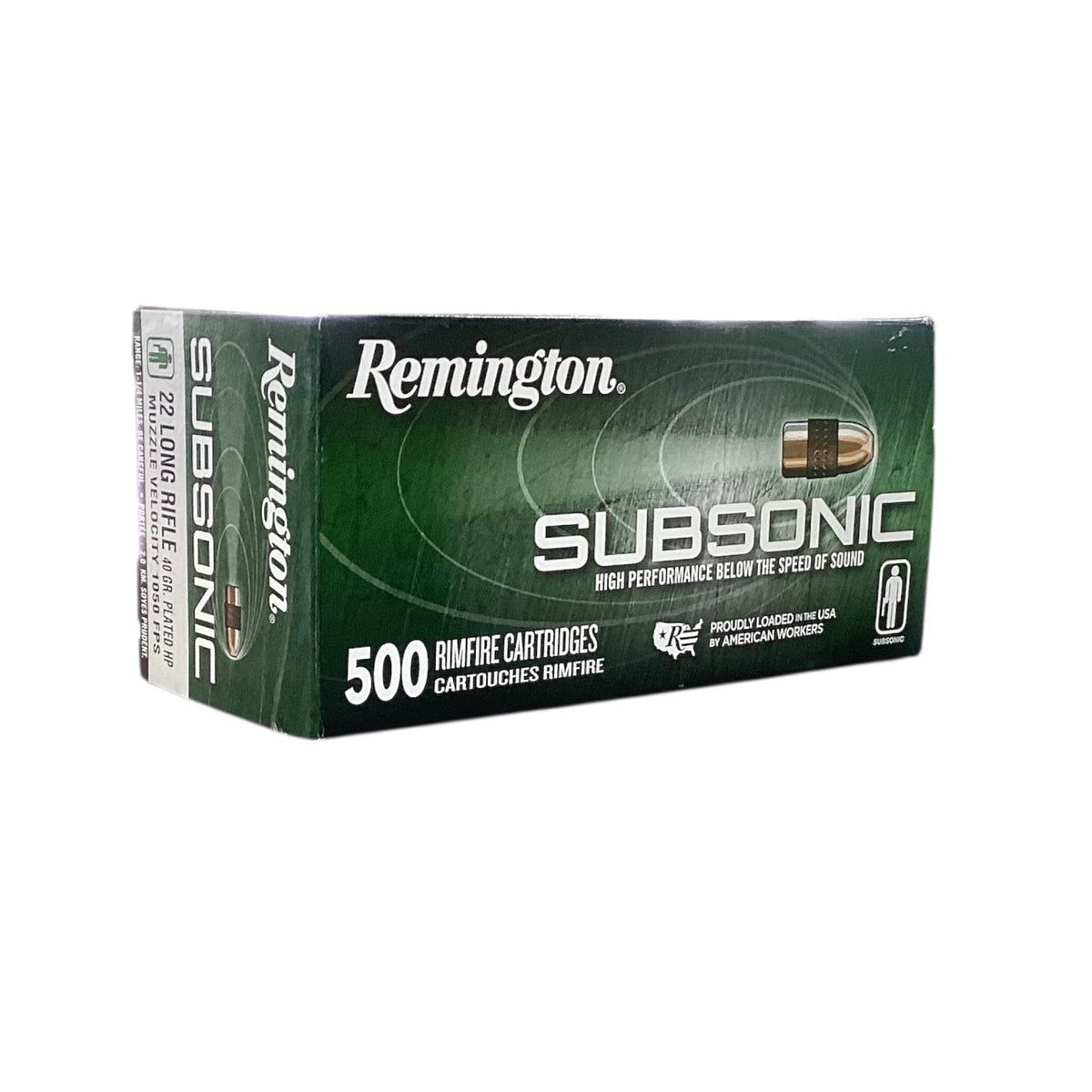 Remington 22 LR 40gr HP Subsonic