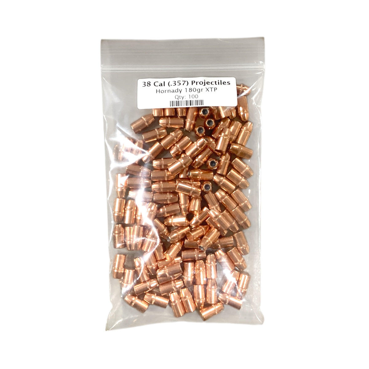 Hornady 38 Cal (.357) 180gr XTP Projectiles (#35771B) 100ct