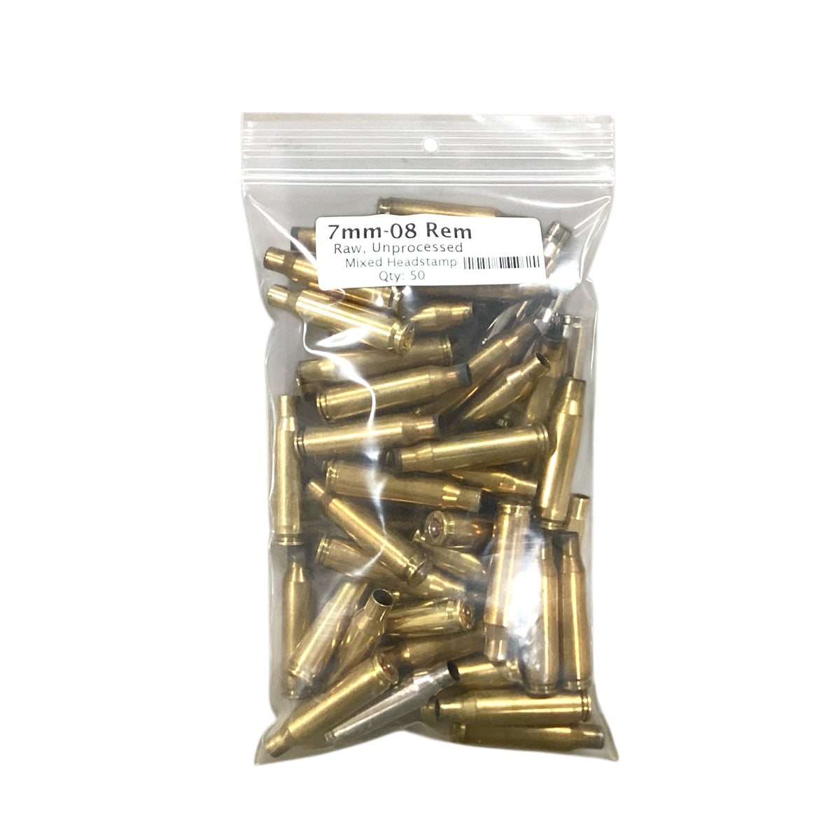 7mm-08 Rem Bagged Brass