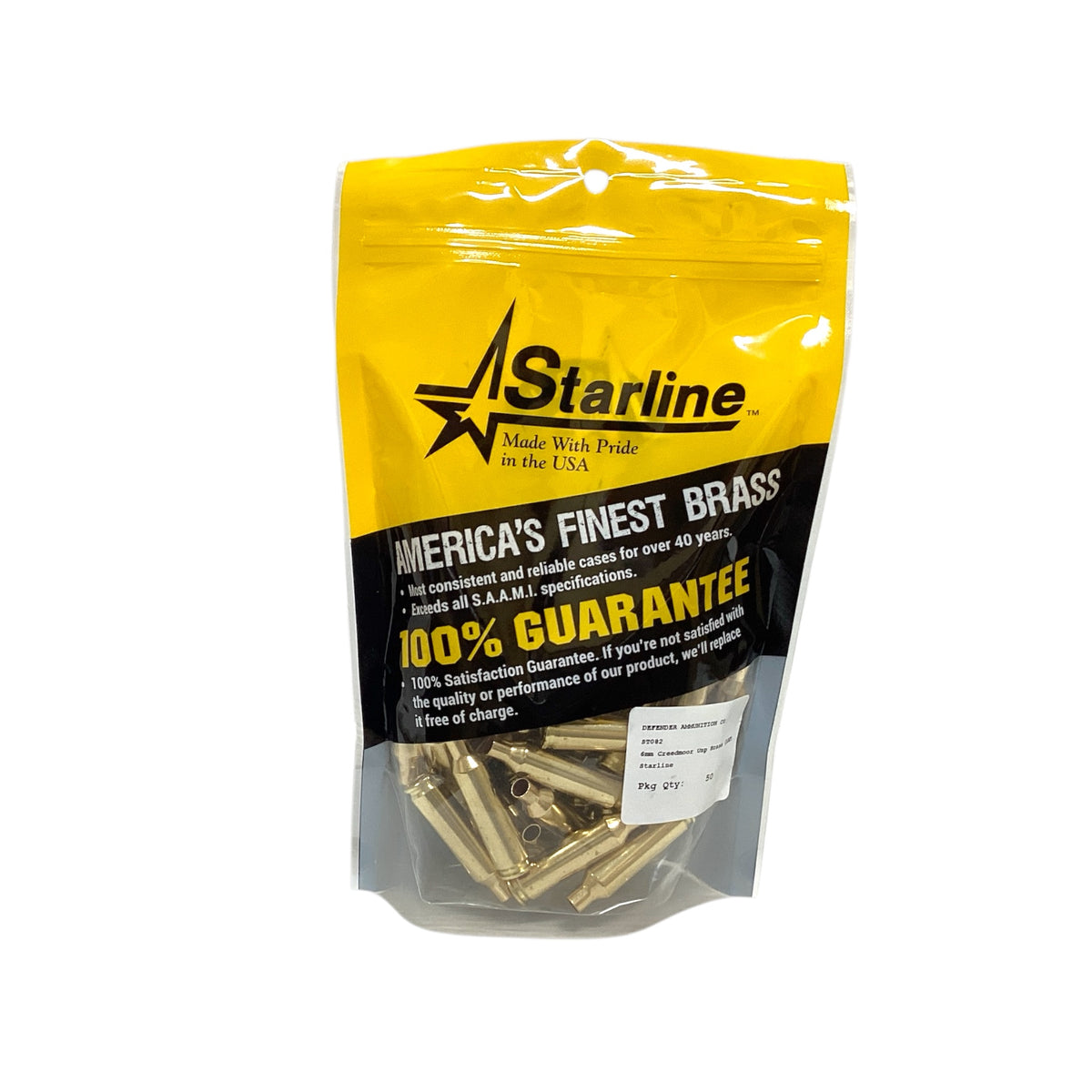 6mm Creedmoor Bagged Brass (LRP)