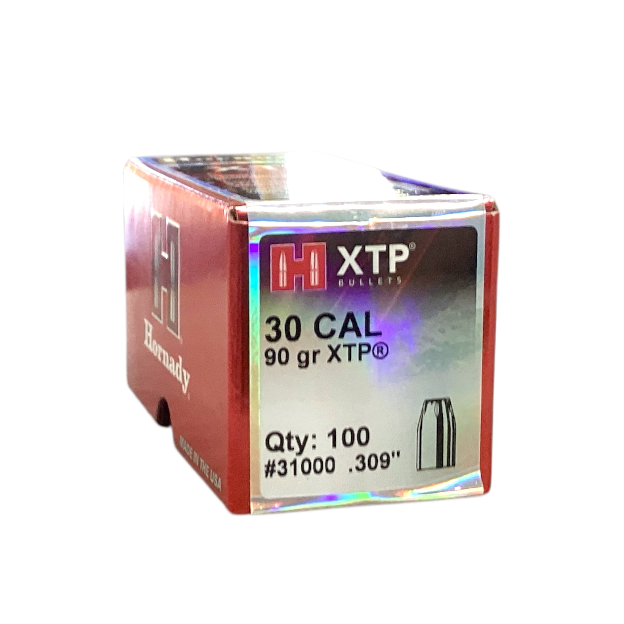Hornady 30 Cal (.309) 90gr XTP Projectiles #31000