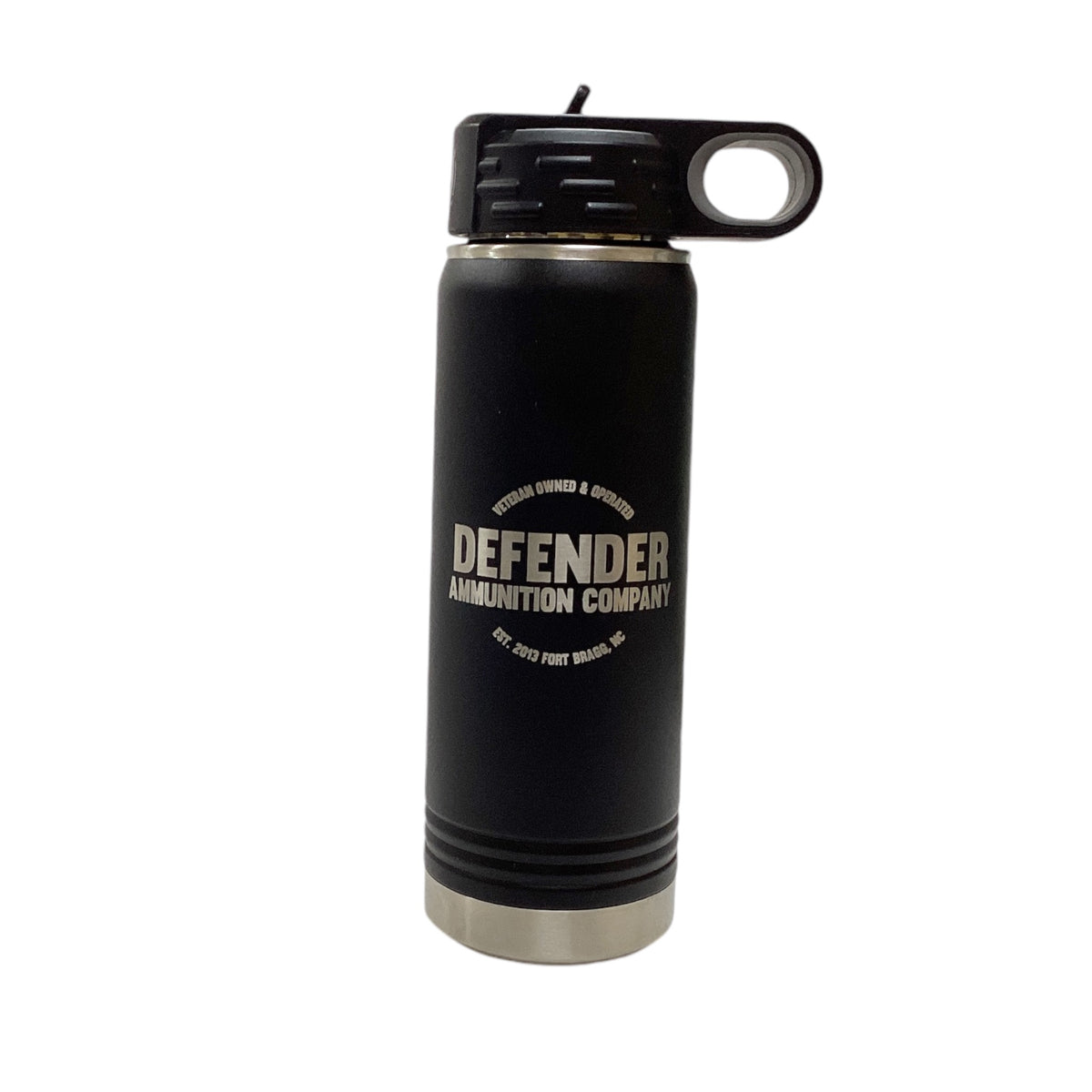 Defender Fort Bragg Logo 20oz Polar Stainless Steel Water Bottle