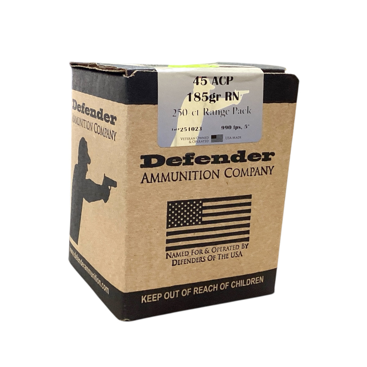 45 ACP Target/Training Rounds