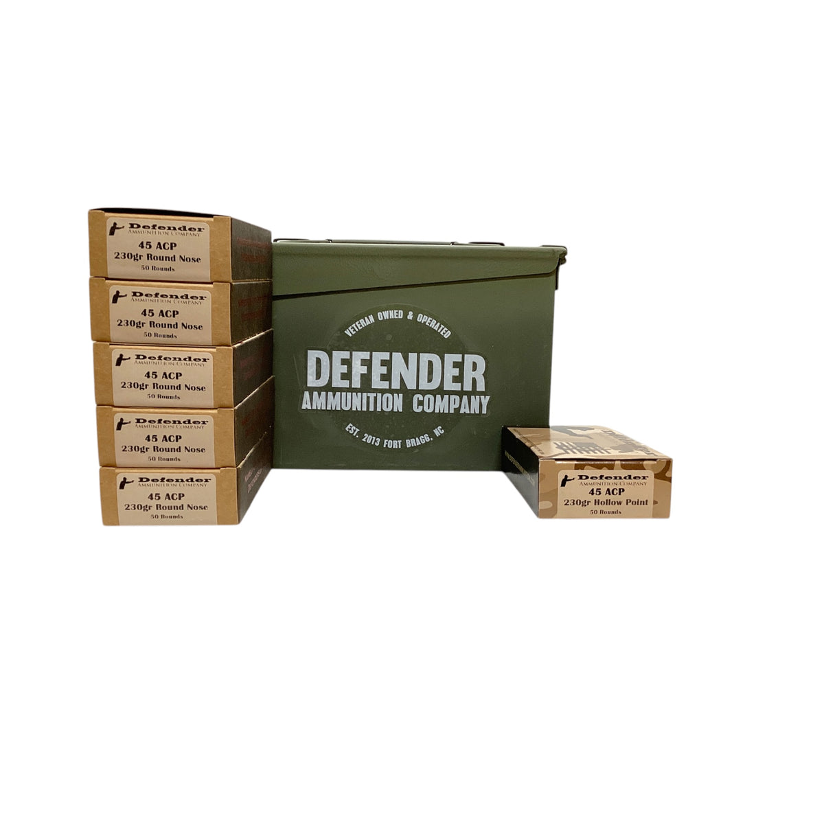 Defend Pack Label 45 ACP Train & Defend Pack – Defender Distribution