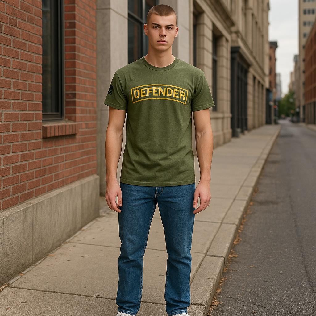 Defender Tab Tri-Blend Tee