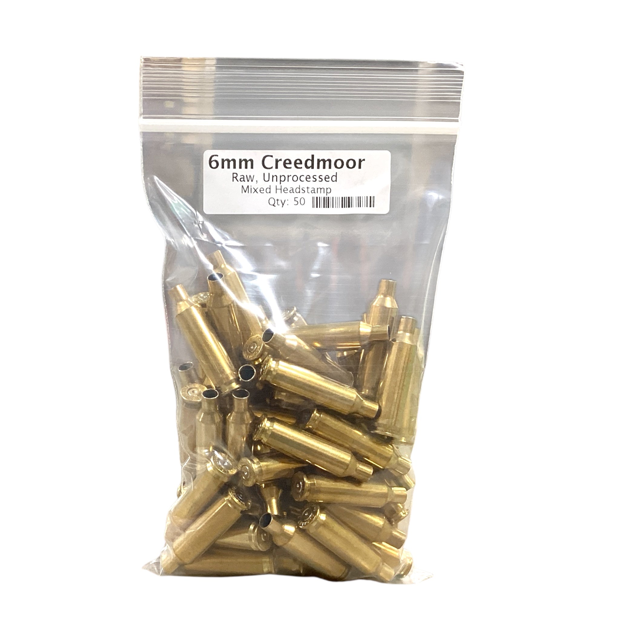 6mm Creedmoor Bagged Brass