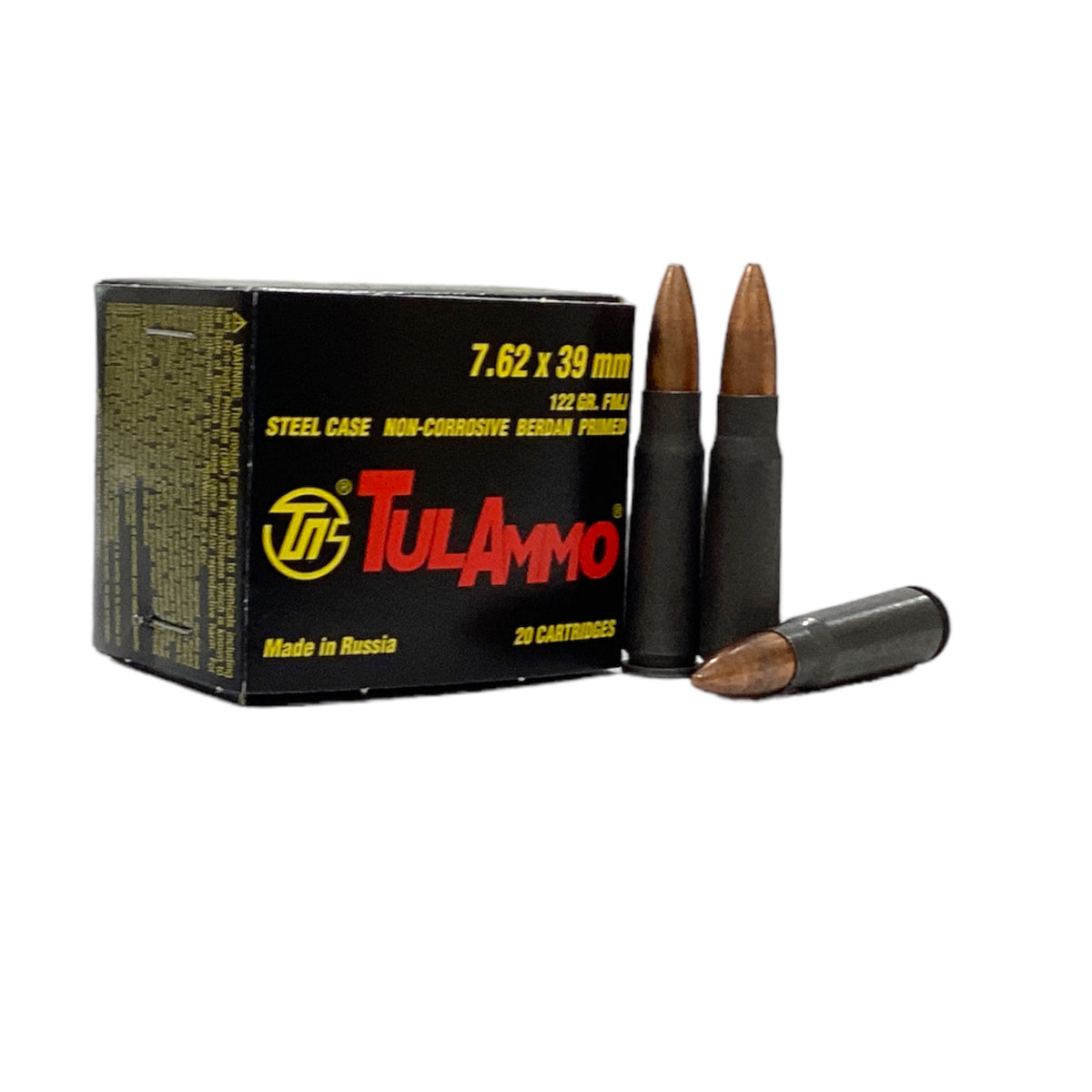 Tula 7.62x39 - Defender Ammunition
