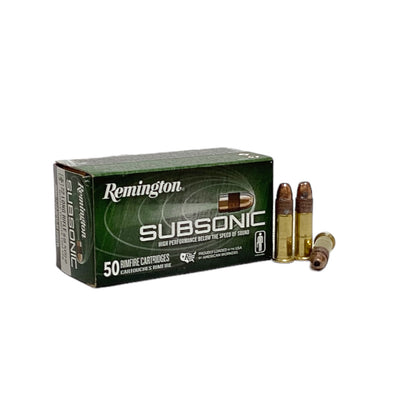 Remington 22 LR 40gr HP Subsonic