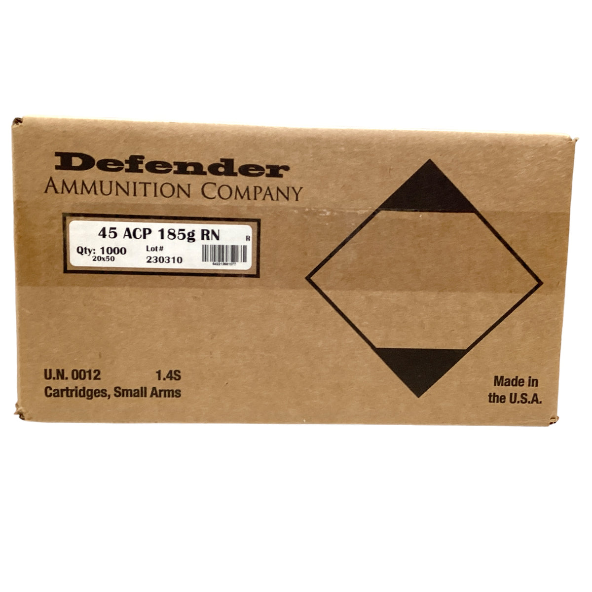 45acp Target Rounds 45 ACP Target/Training Rounds - Defender Ammunition