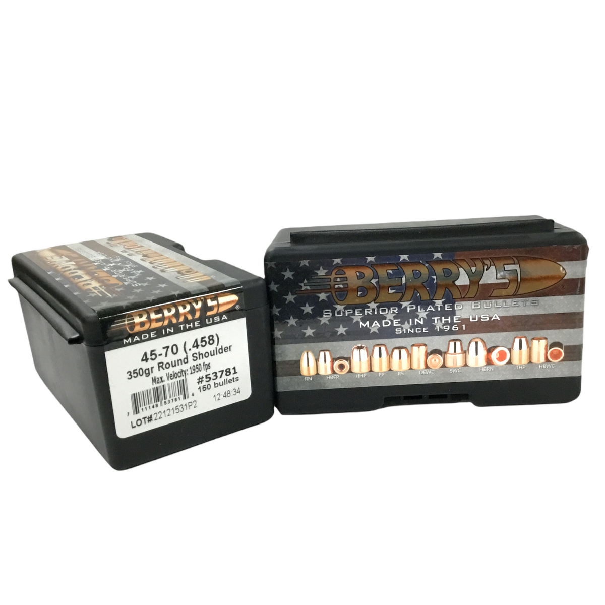 Berry's 45-70 Gov't (.458) 350gr RS Projectiles #53781