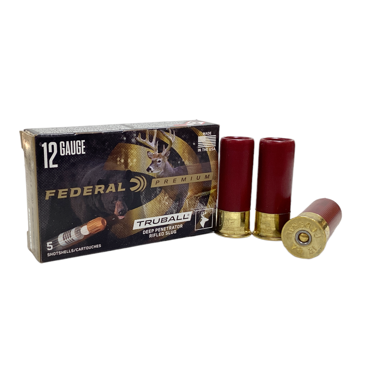 Federal 12 Gauge Shotgun Truball Rifled Slug
