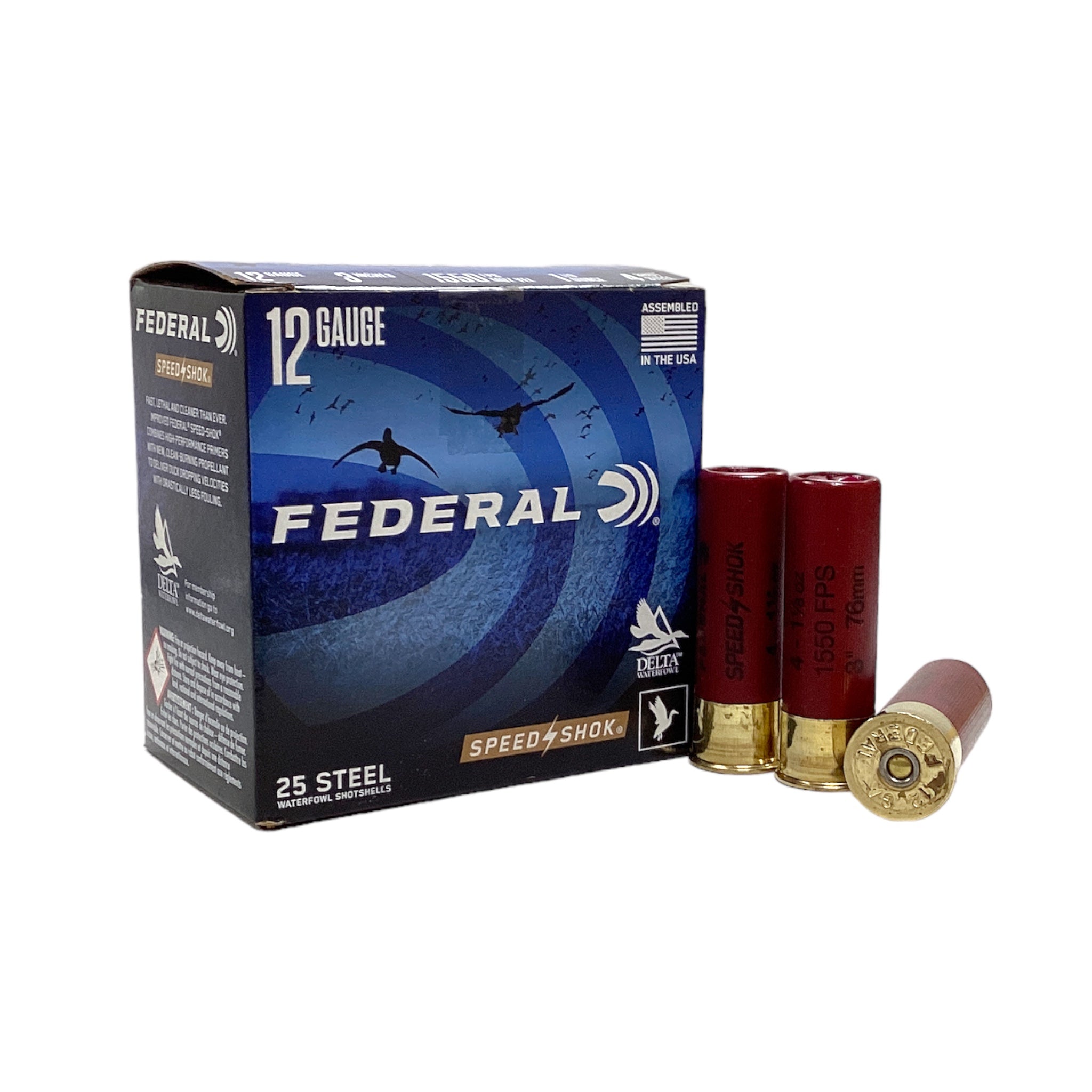 Federal 12 Gauge 3" Waterfowl Steel Shot