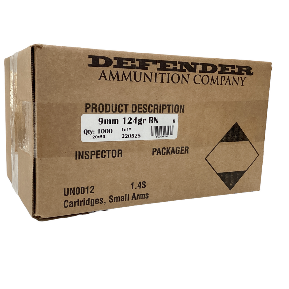 Get 9mm Luger Practice Rounds – Defender Distribution