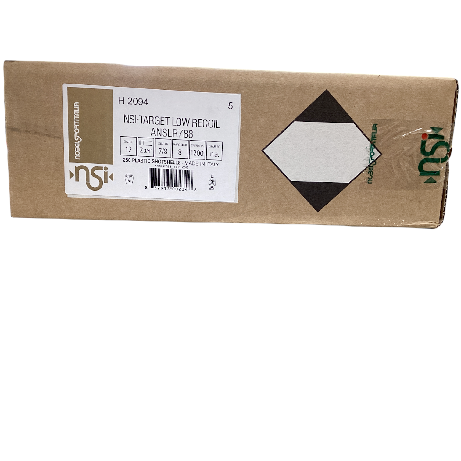 Nobelsport 12 gauge 2 3/4" 8 shot
