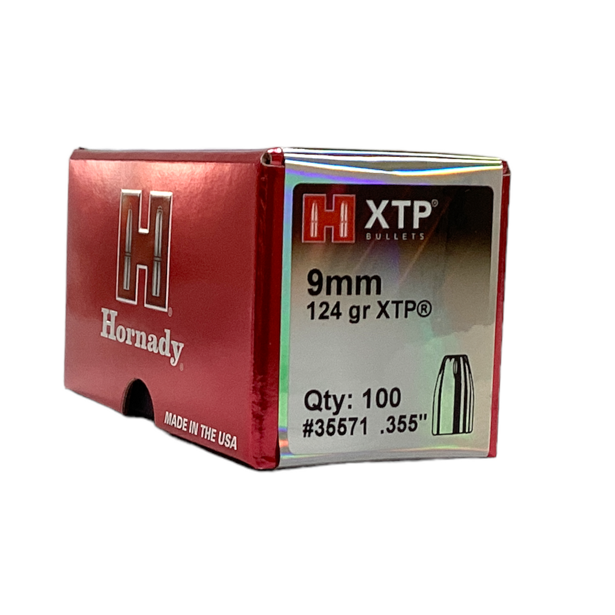 Hornady XTP 9mm (.355) 124gr XTP Projectiles #35571