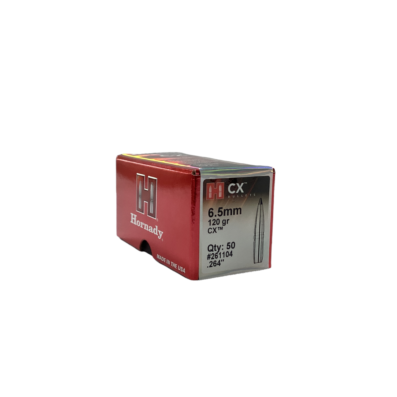 Hornady 6.5mm (.264) 120gr Projectiles #261104